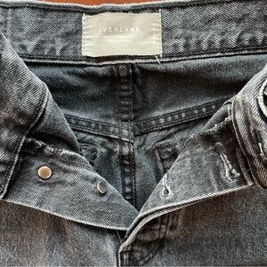 Everlane The 90’s Cheeky Jeans washed black Size 26